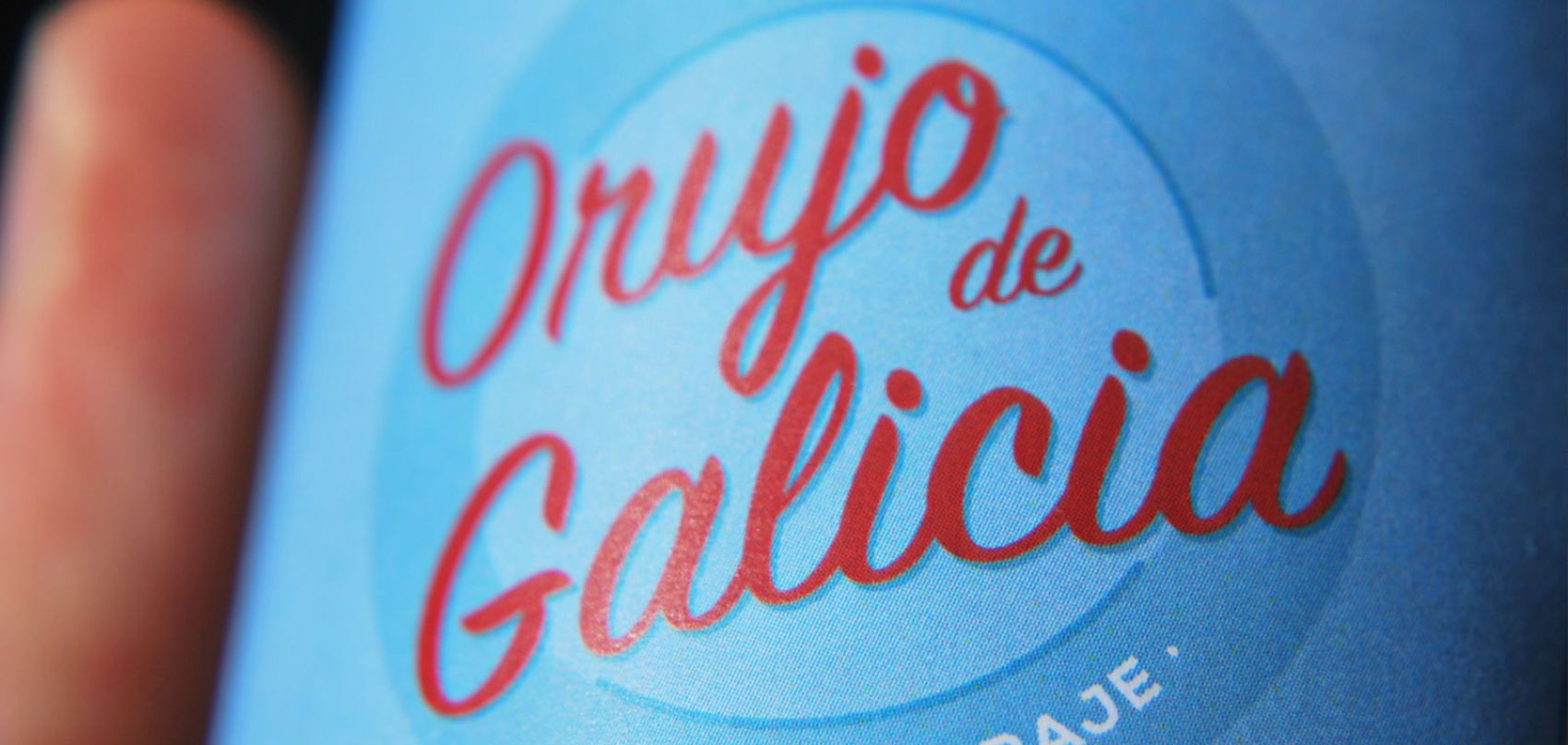 Diseño packaging orujo Galicia